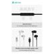 Devia Smart Series M1 Metal In-Ear sztereó fülhallgató - Type-C - ezüst