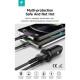 Devia Smart Series Mini 30W PD+QC USB+Type-C autós töltő adapter - fehér