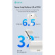 Devia TWS-Ultra1 ANC Bluetooth sztereó headset - fekete