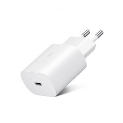 Samsung gyári USB hálózati töltő adapter TypeC bemenet 25W  EPTA800EWE PD.3.0 Super Fast Charging  fehér ECO csom