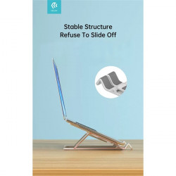 Devia asztali tablet laptop tartóállvány 16" Devia Smart Series Multi function Folding Plastic Stan