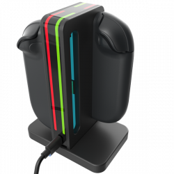 HYPERKIN Power Spire Nintendo Switch 2 Joy-Con Töltőállvány, Fekete