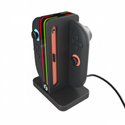 HYPERKIN Power Spire Nintendo Switch 2 Joy-Con Töltőállvány, Fekete