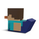 NUMSKULL Tubbz - Minecraft "Steve" (First Ed.) Gumikacsa
