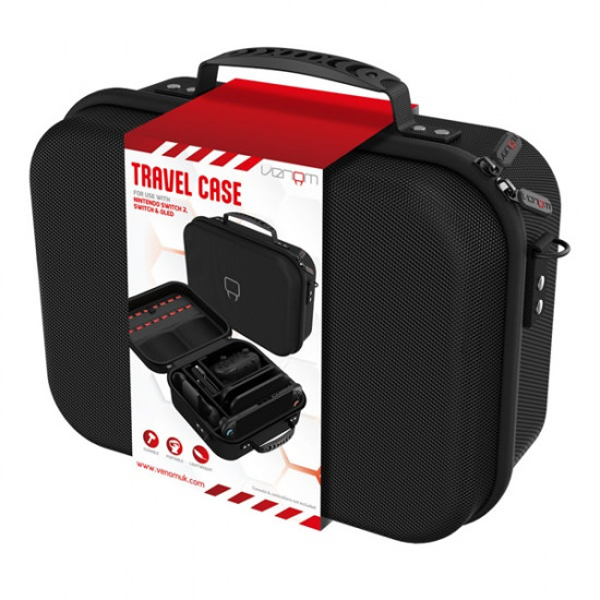 VENOM Nintendo Switch 2/Switch/OLED Kiegészítő Utazó táska, VS4935