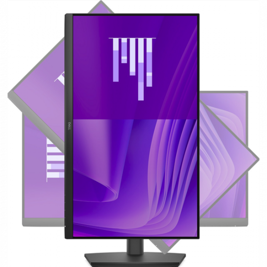 DELL Pro 24 Monitor 23,8"  E2425HSM FHD 1920x1080 VA 100Hz 1000:1 250cd, 5ms, HDMI, VGA, DP, fekete