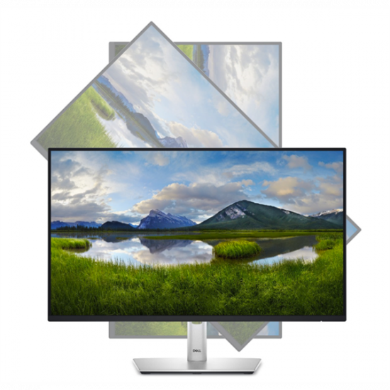 DELL Pro 24 Plus Monitor 23,8" P2425H 1920x1080, IPS,1500:1, 250cd, 8ms, HDMI, VGA, DP, USB-C, fekete