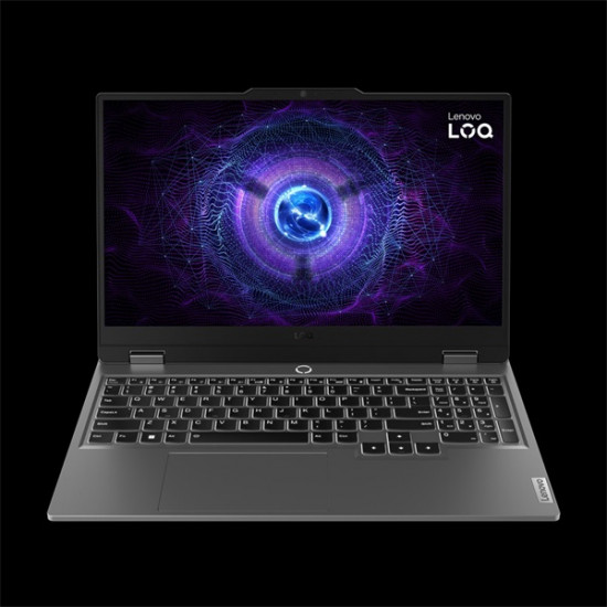 LENOVO LOQ Gaming 15ARP9, 15.6" FHD, AMD Ryzen 7 7435HS, 24GB, 512GB SSD, nV RTX 4050 6GB, NoOS, Luna Grey