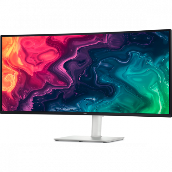 DELL 32 Plus 4K Monitor 34" S3425DW, 3440x1440, 120Hz, 21:9, 3000:1, 300cd, 2ms, HDMI, USB-C, fekete