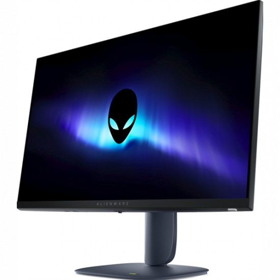 DELL Alienware Gaming Monitor 27" AW2725DM WQHD 2560 x 1440 180Hz, 16:9, 1000:1 400cd, 2ms, HDMI, DP, USB, fekete