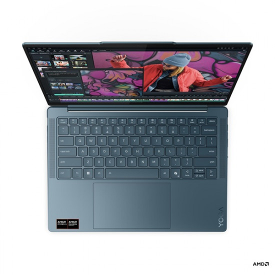 LENOVO Yoga Slim 7 14AKP10, 14" WUXGA, AMD Ryzen AI 7 350, 32GB, 1TB SSD, Win11 Home, Tidal Teal