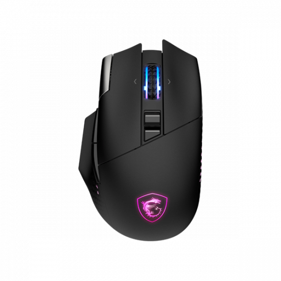 MSI ACCY VERSA PRO W + MOUSE DOCK PRO Wireless Gaming Mouse, Black