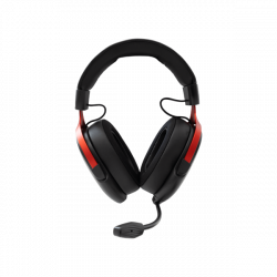 White Shark FOX-B, GH-2445B, gamer fejhallgató, mikrofonnal, fekete