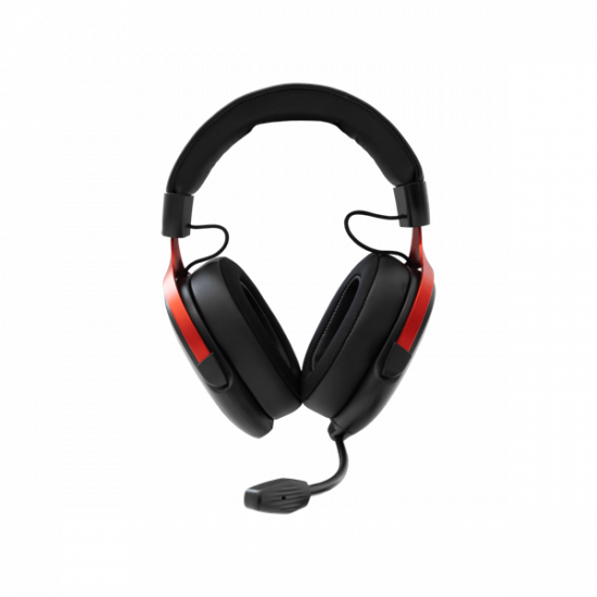 White Shark FOX-B, GH-2445B, gamer fejhallgató, mikrofonnal, fekete