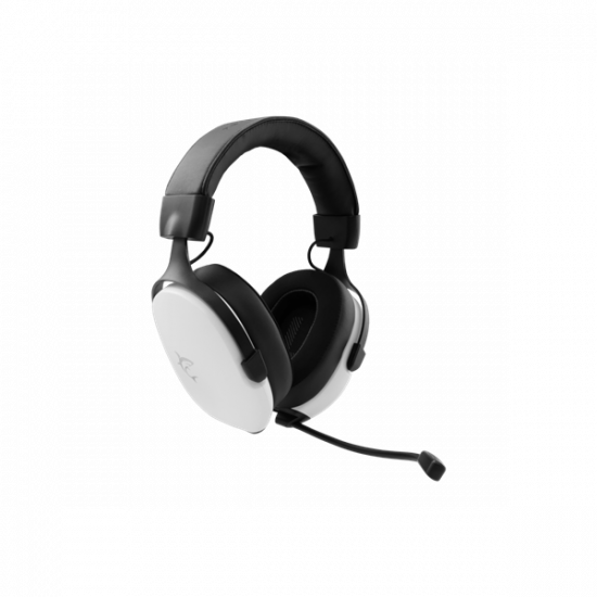 White Shark FOX-W, GH-2445W, gamer fejhallgató, mikrofonnal, fehér