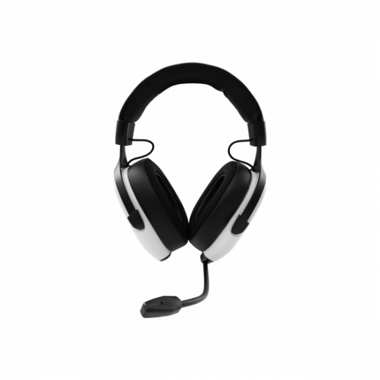 White Shark FOX-W, GH-2445W, gamer fejhallgató, mikrofonnal, fehér