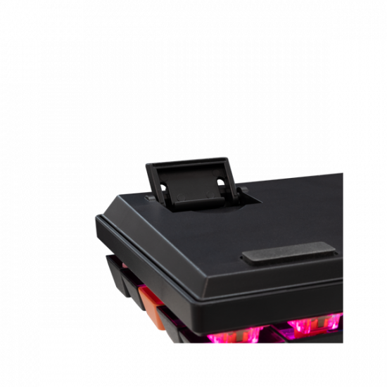 Baracuda DOLPHIN-B/R-US, BGK-03111B/R-US fekete mechanikus gamer billentyűzet piros kapcsolóval, angol