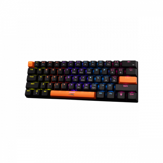 Baracuda DOLPHIN-B/R-US, BGK-03111B/R-US fekete mechanikus gamer billentyűzet piros kapcsolóval, angol