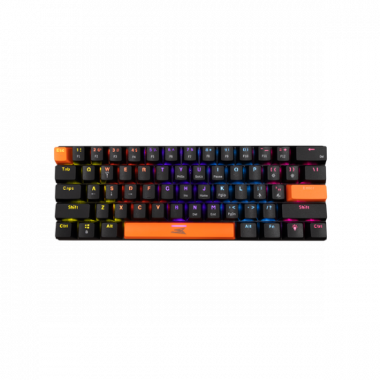 Baracuda DOLPHIN-B/R-US, BGK-03111B/R-US fekete mechanikus gamer billentyűzet piros kapcsolóval, angol