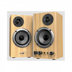 GENIUS 2.0 Hangszóró SP-HF520BT Jack 20 Watt Fa színű, Bluetooth