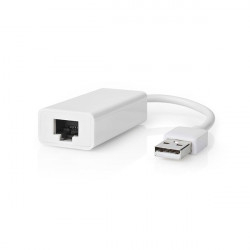 Nedis CCGB60950WT02 USB hálózati adapter, USB 2.0 - RJ45, 100 Mbps