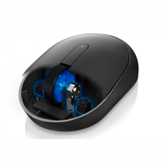 DELL Pro Compact Vezeték nélküli egér silent MS355, fekete