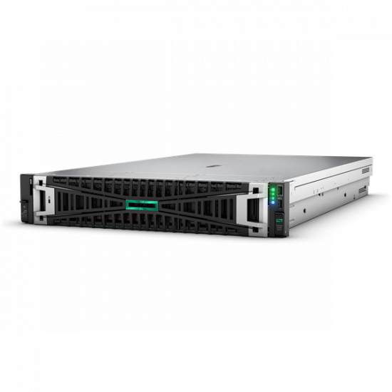 HPE rack szerver ProLiant DL380 Gen11, Intel Xeon-S 12C 4510 2.40GHz, 2x32GB, 2x480GB SSD, 8SFF, MR408i-o, 2x1000W