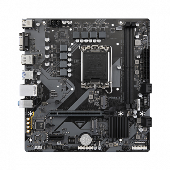 GIGABYTE Alaplap S1700 B760M E INTEL B760, mATX