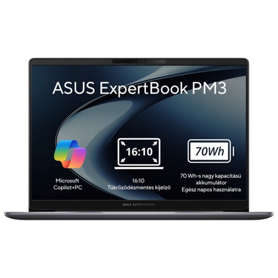 ASUS COM NB Expertbook PM3606CKA-MB0069, 16" WUXGA, Ryzen AI 7 350, 16GB, 1TB M.2, INT, NOOS, Szürke