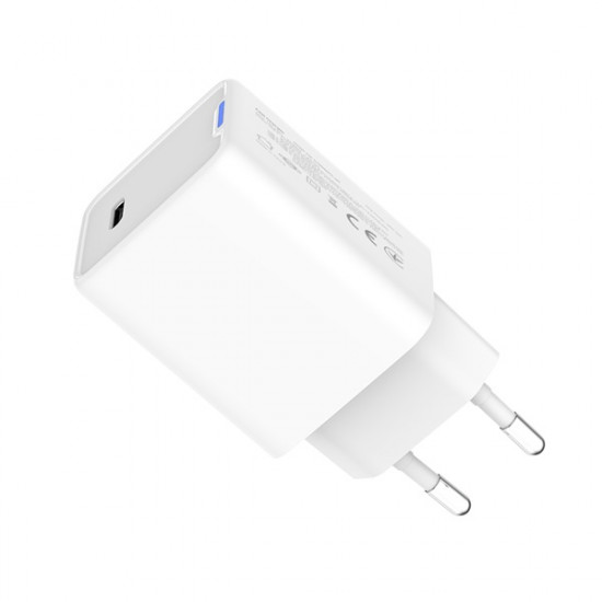 COLORWAY AC töltő GaN Mini CW-CHS057PD-WT 45W PD port PPS USB-C fehér