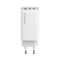 COLORWAY AC töltő GaN Mini CW-CHS058PD-WT 65W PD port PPS USB (USB-2C1A) fehér