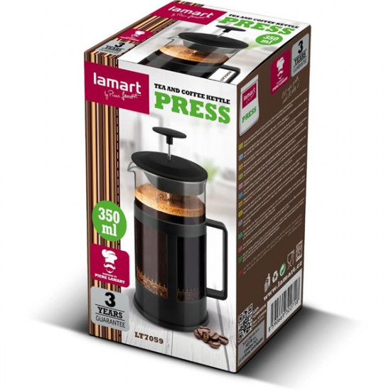 LAMART LT7059 teás, kávés kanna 0,35L FRENCHPRESS