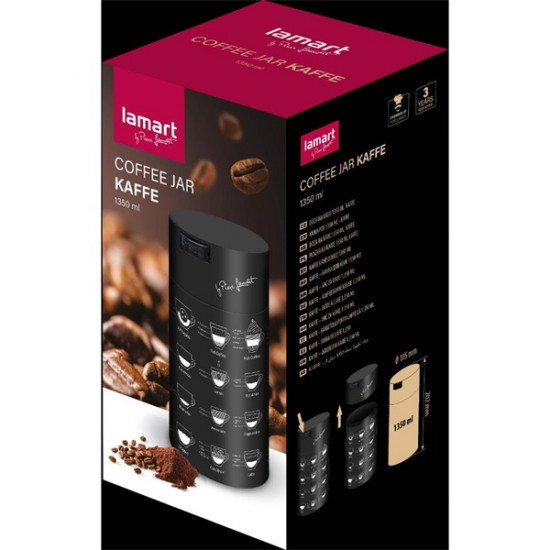 LAMART LT7080 kávébab tartály 1,35l