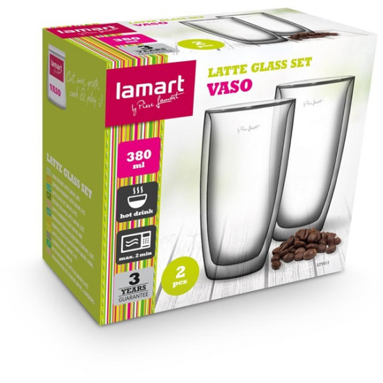 LAMART LT9011 Latte pohárkészlet VASO