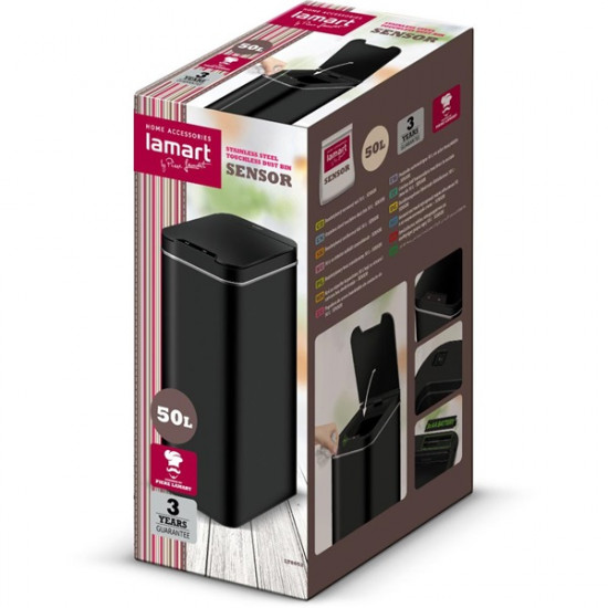 LAMART LT8052 Szenzoros szemetes 50L