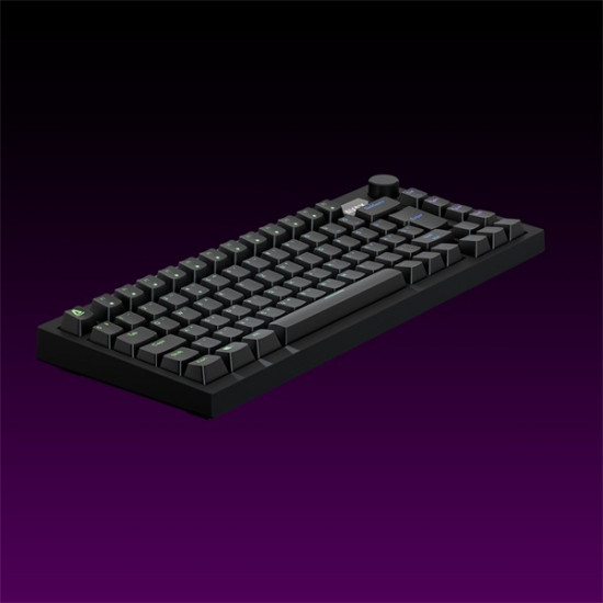 AVAX Vezetékes Billentyűzet GM02 PRO, Fekete, Mechanikus, Brown Switch, HUN