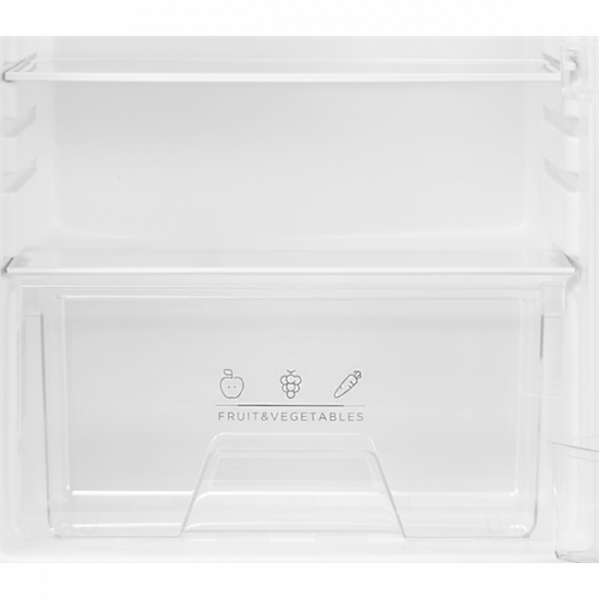 VIVAX TTR-116E+ hűtőszekrény, teljes űrtartalom nettó 113L, hűtő nettó: 97L, fagyasztó nettó: 16 L cserélhetó ajtónyitás