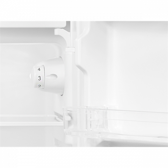 VIVAX TTR-116E+ hűtőszekrény, teljes űrtartalom nettó 113L, hűtő nettó: 97L, fagyasztó nettó: 16 L cserélhetó ajtónyitás