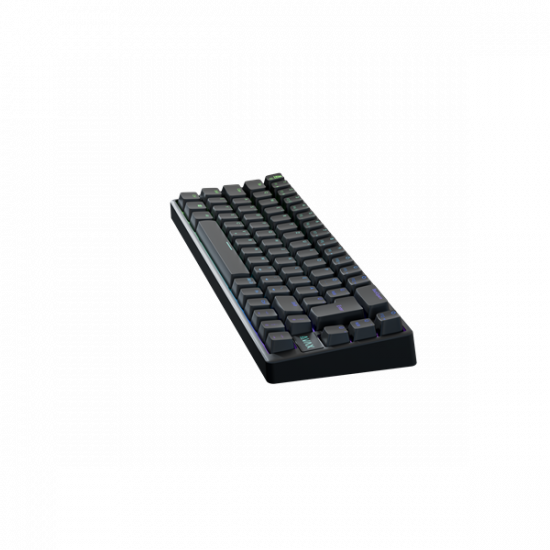 AVAX Vezetékes/Vezeték Nélküli Billentyűzet GM01 PRO USB, Fekete, Mechanikus, Brown Switch, HUN