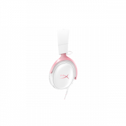 HP HYPERX vezetékes gaming fejhallgató Cloud III - fehér/rózsaszín