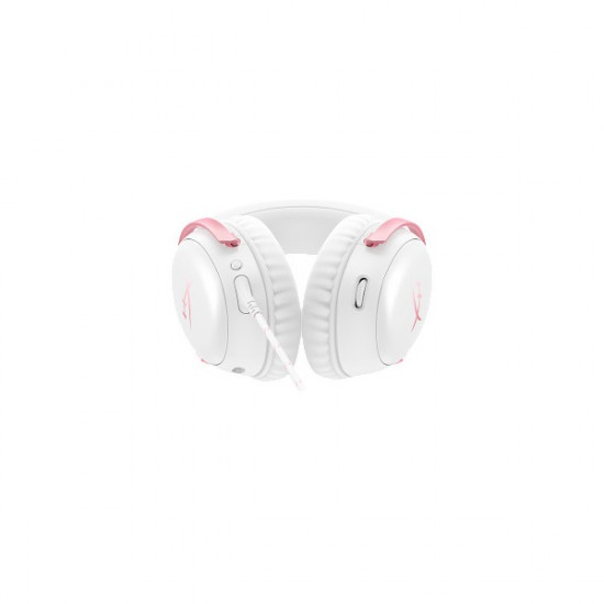 HP HYPERX vezetékes gaming fejhallgató Cloud III - fehér/rózsaszín
