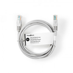 Nedis CCGT85100GY100 UTP Cat5e patch kábel, RJ45, 10/100/1000 Mbit/s, hossz 10m