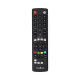 Nedis TVRC2310BK univerzális TV / műholdvevő távirányító, Amazon Prime, Disney+, Netflix, Google Play, Youtube gomb