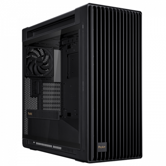 ASUS Ház ProArt PA602, Tápegység nélkül, Fekete, Üvegfalú