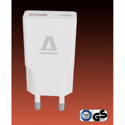 AVAX Hálózati töltő USB-A USB-C 30W Nano Slim fehér