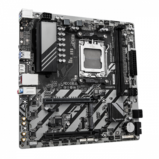 GIGABYTE Alaplap AM5 B840M D2H AMD B840, mATX