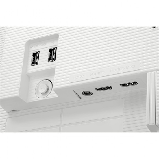 SAMSUNG SMART VA monitor 27" M5, 1920x1080, 16:9, 250cd/m2, 4ms, 2xHDMI/2xUSB/WiFi/Bluetooth, hangszóró, fehér