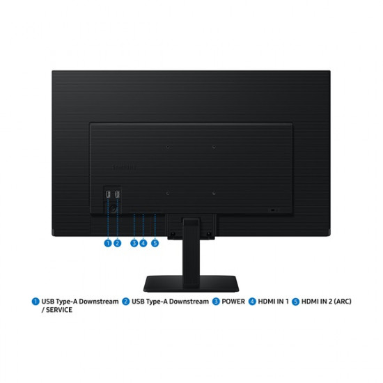 SAMSUNG SMART VA monitor 32" M5, 1920x1080, 16:9, 250cd/m2, 4ms, 2xHDMI/2xUSB/WiFi/Bluetooth, hangszóró