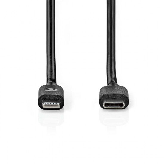 Nedis CCGL39650BK10 USB 2.0 | Apple Lightning 8-Pin kábel MFI engedélyes Apple chipkészlettel