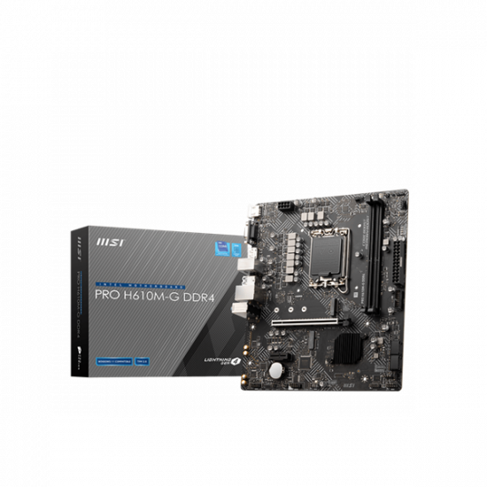 MSI Alaplap S1700 PRO H610M-G DDR4 Intel H610, mATX